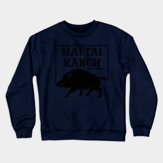 Hawaiian Boar Crewneck Sweatshirt by Rezzy